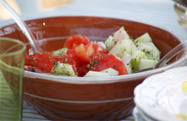 Photo of a delicious Greek salad - Greek and Yummy
